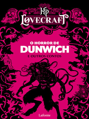 cover image of O Horror de Dunwich e outros contos